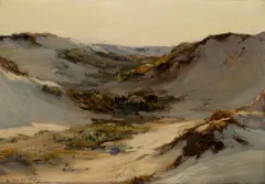 Harry van der Weyden, Dunes, Oil on board