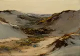 Harry van der Weyden, Dunes, Oil on board