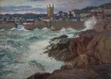 Paul Dougherty, St. Ives, Cornwall, c. 1910, Oil on canvas
