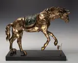 Salvador Dalí, Horse Saddled with Time, Bronze, lost wax process