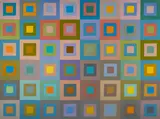 Panos Ghikas, Sunrise - Sunset, Acrylic on canvas