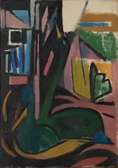 Charles Steven DuBack, Two Birds, Oil on canvas