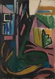 Charles Steven DuBack, Two Birds, Oil on canvas