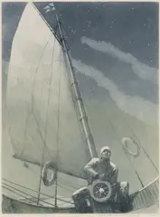 Yngve Edward Soderberg, Night Watch, Etching and aquatint on paper