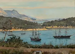 William Baptiste Baird, Vera Cruz, Mexico, Oil on canvas