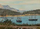 William Baptiste Baird, Vera Cruz, Mexico, Oil on canvas
