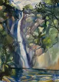 Carl Sprinchorn, Waterfall II - Santo Domingo