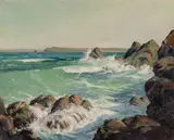 George Turland Goosey, Glory of the Morn, Oil on canvas