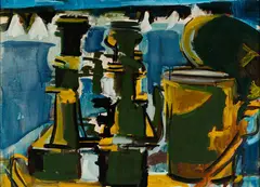 Dorothy Eisner, Binoculars #1, 1968, Oil on canvas