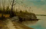 George M. Hathaway, Pleasant Cove, Drummond Isle, Oil on board
