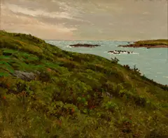 Ben Foster, Maine Coast, Oil on canvas