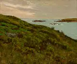 Ben Foster, Maine Coast, Oil on canvas