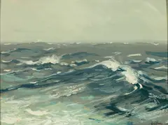 Hermann Dudley Murphy, The Gulf Stream, 1923, Oil on panel