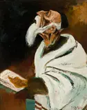 William Gropper, "De Profundeur" (Rabbi)