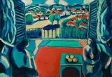 Arthur DiMambro, Balcony View, 1992, Oil on canvas