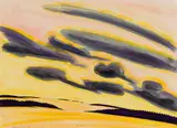 Eric Hopkins, Intense Evening, 1993, Watercolor on paper
