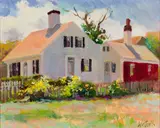Carol Whorf Westcott, Three Quarter Cape, Oil on canvas