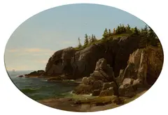 Samuel Lancaster Gerry, Coolidge Point, Manchester, MA, 1858, Oil on canvas