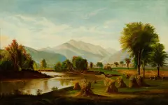 Benjamin Champney, North Conway, New Hampshire, Oil on canvas