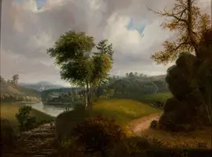 Samuel Lancaster Gerry, Big Tree, 1839, Oil on panel