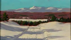 Joseph Kahill, Western Maine, 1935, Oil on panel