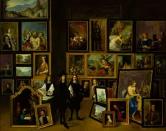 Joseph Bles, Salon Exhibition, Oil on panel
