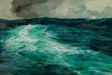 Charles Herbert Woodbury, Sketch for Mid-Ocean