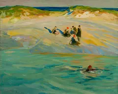 Charles Herbert Woodbury, Our Group, Oil on canvas