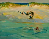 Charles Herbert Woodbury, Our Group, Oil on canvas