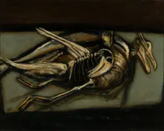 John Louis Laurent, Seagull, Oil on panel