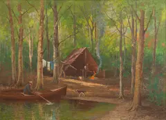Edward Hill, Encampment, 1897, Oil on canvas