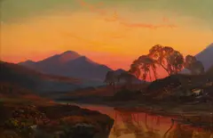 James Fairman, Presidential Range, New Hampshire, 1870, Oil on canvas