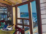 Untitled (Maurice Sterne House and Studio by Maurice Freedman, Provincetown), Oil on canvas, offered Oct 2024