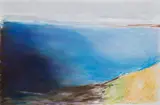Wolf Kahn, Quiet Corner, Maine, Pastel on paper