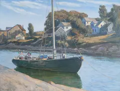 C. K. Chatterton, Inlet at Ogunquit, Maine, c. 1925, Oil on canvas