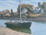C. K. Chatterton, Inlet at Ogunquit, Maine, c. 1925, Oil on canvas