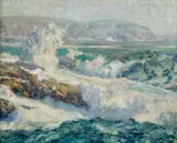 Paul Dougherty, Seascape, Oil on canvas