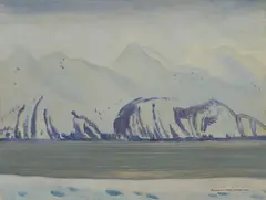 Rockwell Kent, Alaska, 1919, Oil on wood panel