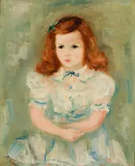 Portrait of Ann Chidsey by Jakub Zucker, Oil on canvas, offered Apr 2024