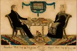 Joseph H. Davis, Portrait of Jonathan and Abigail Hill, 1836, Watercolor on paper