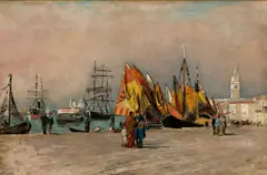 Charles Caryl Coleman, Venezia, Oil on canvas