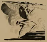 Rockwell Kent, Glory Hallelujah, 1944, Lithograph