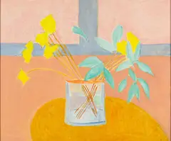 Little Bouquet by Sally Michel Avery, 1981, Oil on canvasboard, sold Apr 2024