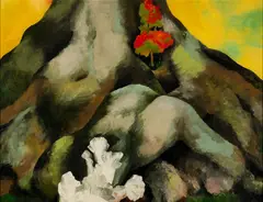 Ida O'Keeffe, Roots, 1932, Oil on canvas