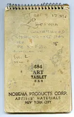 Two Sketchbooks by William Thon, Mixed media on paper, sold Apr 2024