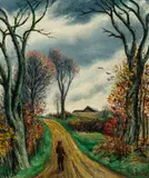 Ernest Fiene, Autumn Road