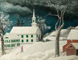 Ernest Fiene, Old Connecticut Church