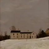 Linden Frederick, White on White, 1998, Oil on panel