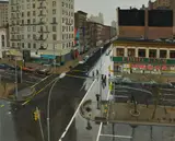Rackstraw Downes, 80th Street and Broadway 1976-77, Oil on canvas