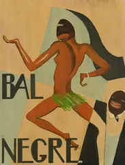 Paul Colin, Bal Negre, a Preliminary Study for the Poster, Oil on canvas
